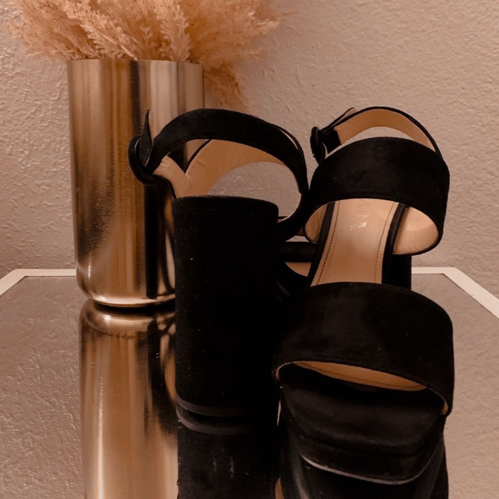 Prada Suede Heels • Authentic •